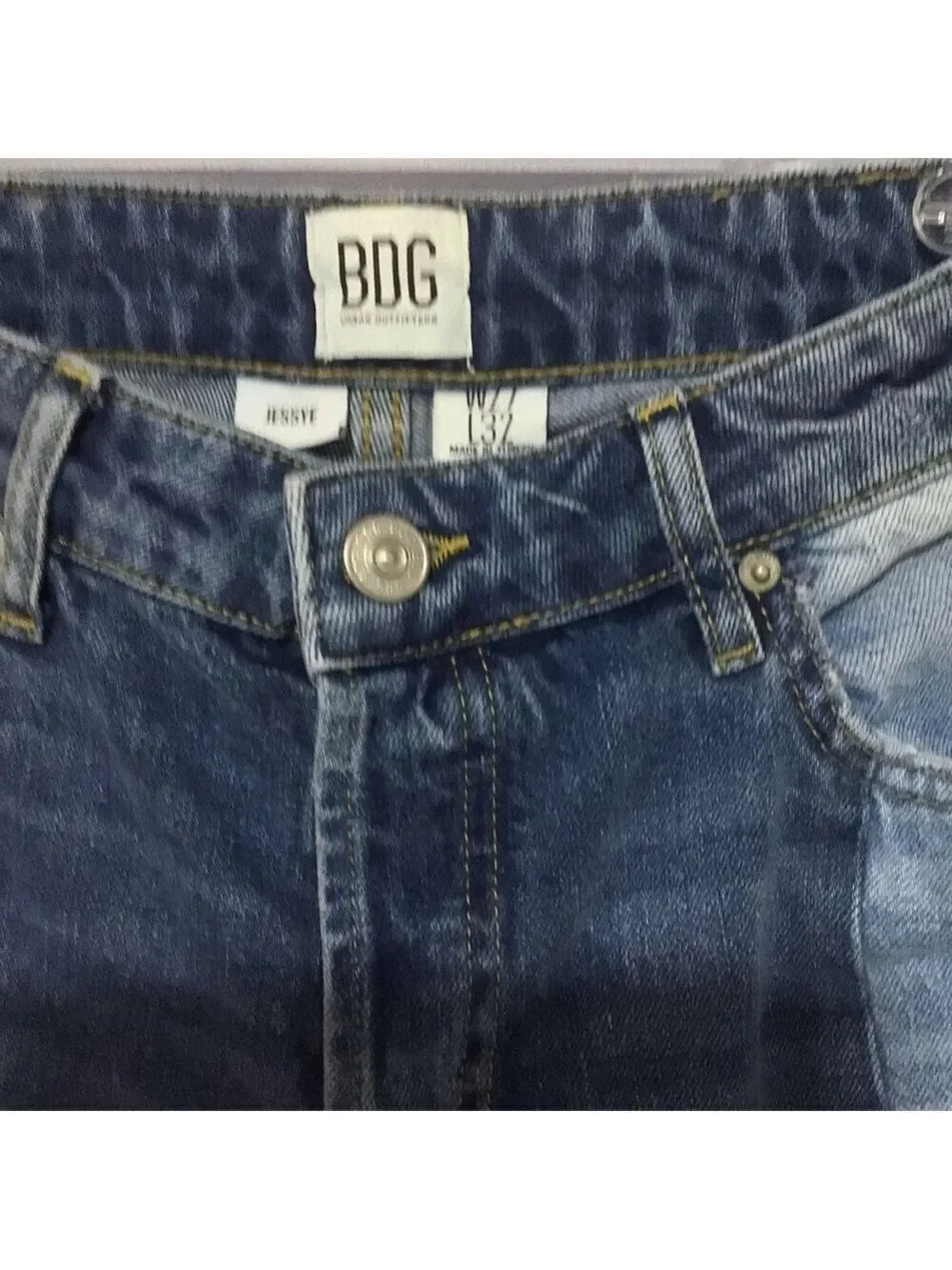 BDG Urban Outfitters Jessye streetwear /festival patchwork Jeans 27